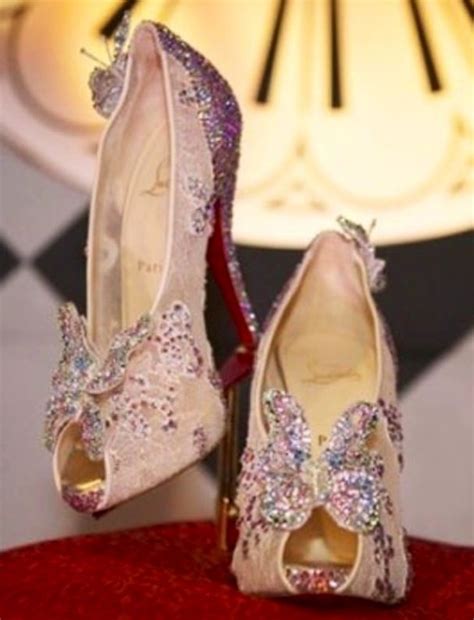 wedding louis vuitton shoes|christian Louboutin cinderella wedding shoes.